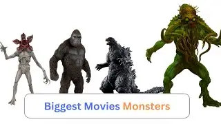 Monster Size Comparison in 3d | Monster Height Comparison in 3d | Ridge World