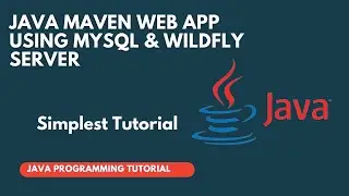 Java Maven Web App Running on MySql & Wildfly , Servlets and Login Form(Source Code Inc.)