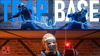 Trapping Players with a Genius Tesla Trap Base - Rust