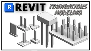 REVIT |TYPES OF FOUNDATIONS | TYPES OF FOOTING | COLUNM FOUNDATIONS