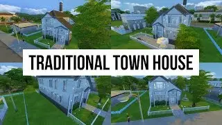 Traditoinal Town House - Sims 4 - Speed Build | BUILDMAS