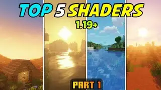 5 Best Shaders For Minecraft 1.19+ | Minecraft best shaders for pe hindi | Top 5