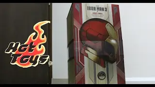 Hot Toys -Iron Man 3  1/4th Scale Iron Man Mark 42 Deluxe Unboxing
