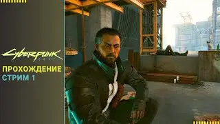 Тестирую Cyberpunk 2077 для прохождения на стриме ПК Английская Озвучка