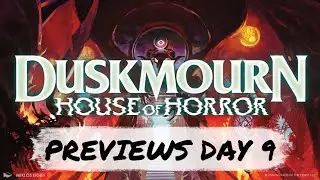 Duskmourn Previews Day 9 | Incredible Enchantresses and Marvin | Mtg