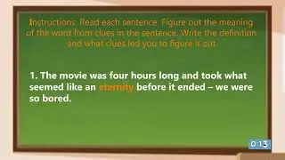 English Language - Grade 7: Context Clues
