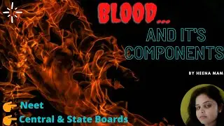 What is Blood? Composition & Function | RBC | WBC | Platelets |Anatomy|Plasma| in hindi by Heena Mam