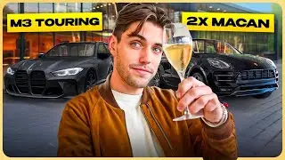 JOURNÉE INCROYABLE : Réception d'une BMW M3 TOURING & 2X PORSCHE MACAN !