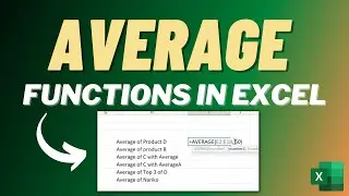AVERAGE Functions in Excel | Everything You Need to Know!
