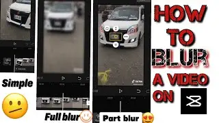 How to Blur Video/Part Of Video on CapCut  | Capcut Video Editing  | Urdu/Hindi.