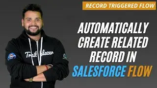 Salesforce Record Triggered Flow to automatically create contact when the account is created.