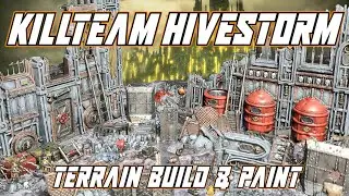 Killteam Hivestorm! Terrain build and paint tutorial for Warhammer 40K
