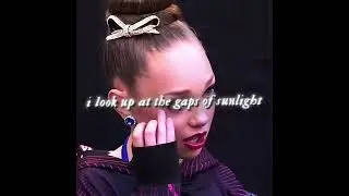 "I miss you more than anything.." #aldc #dancemoms #sad #maddieziegler #viral