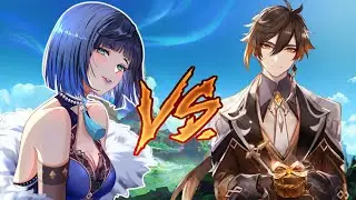 YELAN VS ZHONGLI QUAL ESCOLHER??? GENSHIN IMPACT