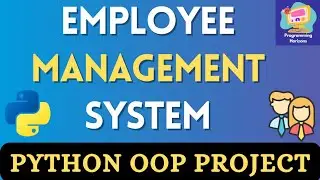 Python OOP Project for Beginners | Employee Management System