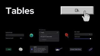 Botpress Dashboard Interface Guide: Tables