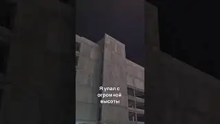 Я упал с огромной высоты😭