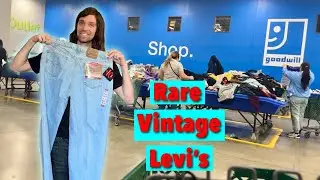 Giant Bins Haul To Resell On eBay - Rare Vintage Levi’s