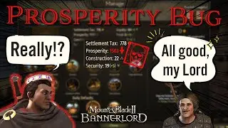 This perk is killing your fief's (town) prosperity! | Bannerlord guide | Version 1.1.2