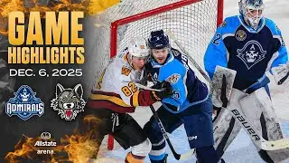 Milwaukee Admirals at Chicago Wolves | Game Highlights | December 6, 2025
