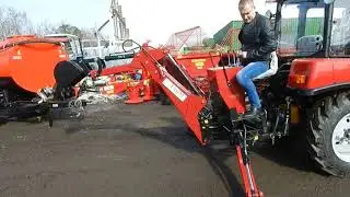 Спецтехника   МТЗ 320 с экскаватором ЭТМ 320