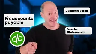 Correct Vendor Records In QuickBooks Online