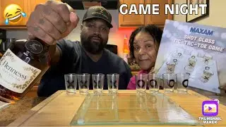 GAME NIGHT 😂 | SHOT GLASS TIC-TAC-TOE GAME