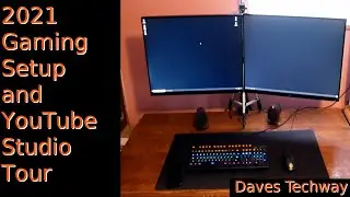 2021 Gaming Setup and YouTube Studio Tour