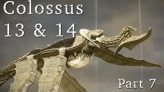 SHADOW OF THE COLOSSUS WALKTHROUGH PS4 Remake Colossus 13 and 14 Phalanx ~ Cenobia { SOTC }