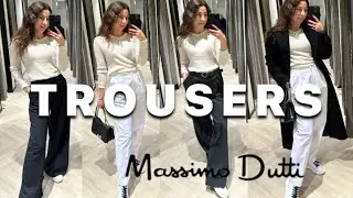 BEST TROUSER SHAPES FOR ALL SEASONS|MASSIMO DUTTI HAUL TRY ON|