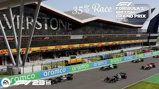 British Grand Prix [35% Race] Lando Spins!? I F1 23