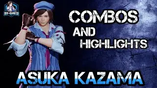 Tekken 8 ASUKA COMBOS & HIGHLIGHTS