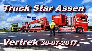 Vertrek TruckStar Assen 30 07 2017