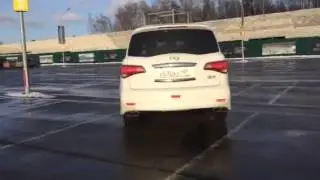 Выхлоп Infiniti QX80