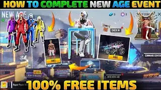 NEW AGE EVENT FREE FIRE || HOW TO COMPLETE THE NEW AGE EVENT || NEW AGE EVENT FREE FIRE