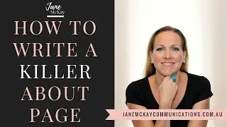 How to Write an About Page