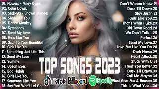 Top 100 Songs Of 2023 - Miley Cyrus,The Weeknd, Maroon 5, Ed Sheeran, Justin Bieber, Dua Lipa, Adele