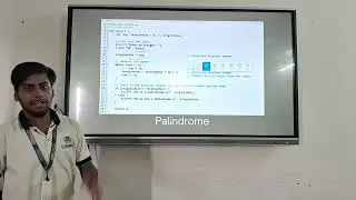 Palindrome in C | Programming in C