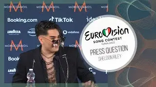 PRESS QUESTION ► Sheldon Riley (Australia Eurovision 2022)
