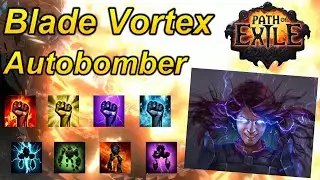 [3.26] +500% AoE! Best Autobomber in Path of Exile history (ft Blade Vortex)