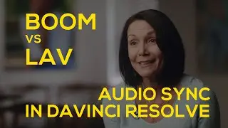 Boom vs Lav - Replacing audio tracks on already edited clips Davinci Resolve