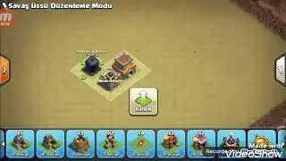 Clash of Clans  TH8 Klan Savaşı Köy Düzeni