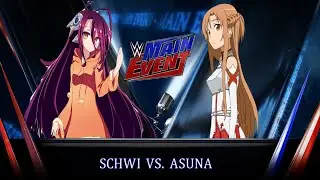 (WWE 2K22) World Waifu Division - 3/11/2022: Schwi vs. Asuna
