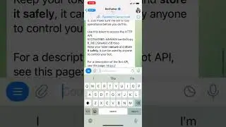 Как создать бота в BotFather в телеграмме