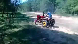Гонки на минитракторе