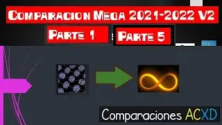 Comparacion de tamaños Parte 1 a Parte 5 velocidad 9x ~ACXD✨