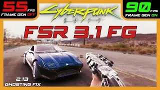 How To install FSR 3.1 Frame Generation : Cyberpunk 2077 2.13 GTX/AMD/INTEL