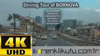 Driving Tour of Halkapınar / Bornova / Karşıyaka
