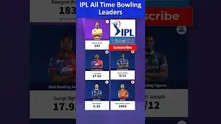 🏆IPL All Time Bowling Leaders✅who is your favorite 👇IPL Best Bowlers in History