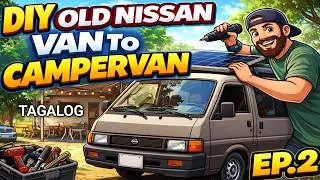 DIY OLD VAN TO CAMPERVAN CONVERSION EP 2